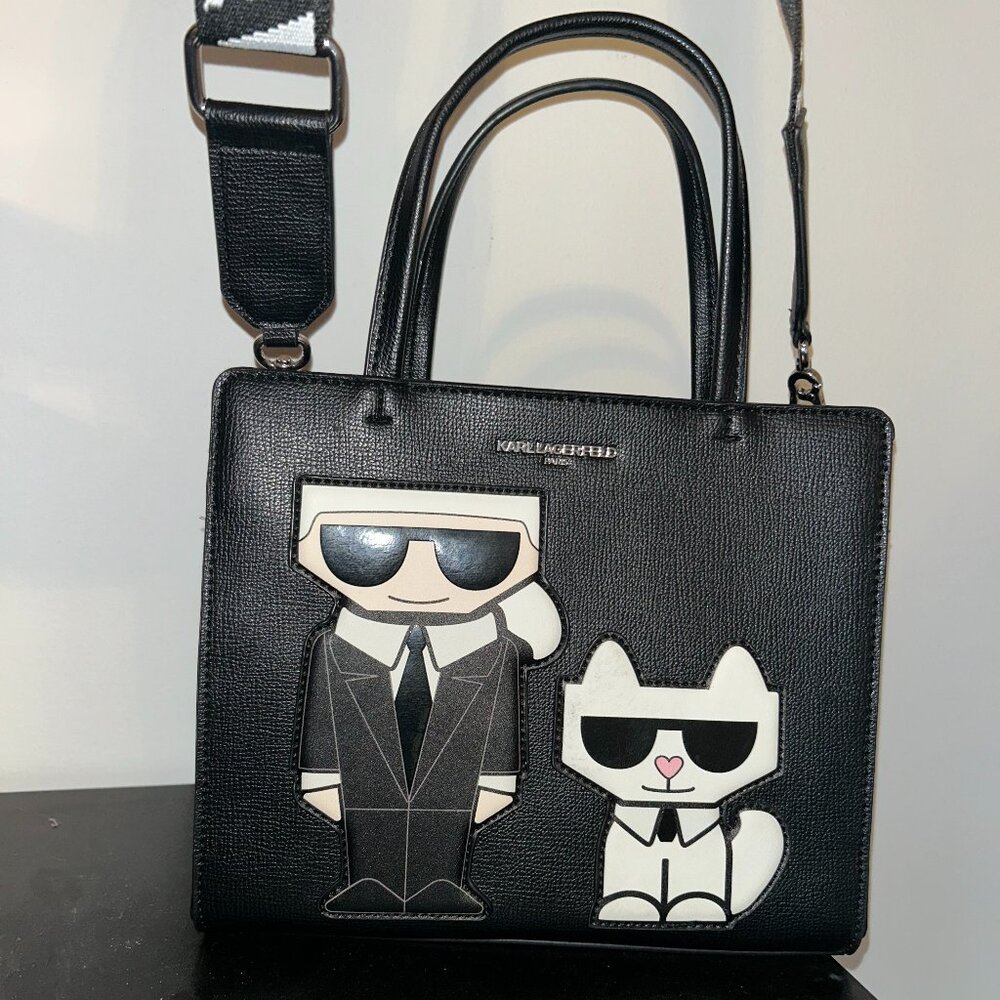 Karl Lagerfeld Black Purse